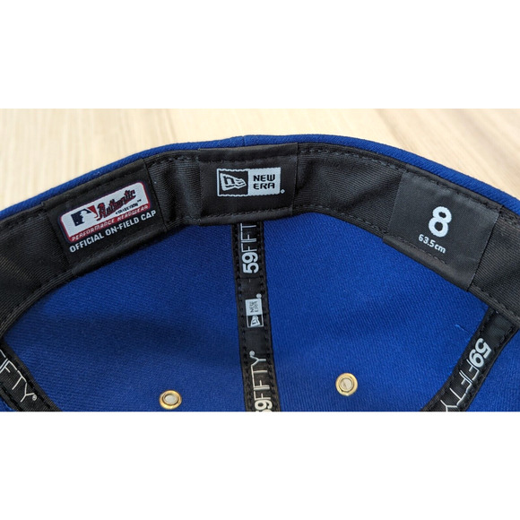 New Era 59Fifty Mets 2016 All Star Hat SZ 8 Cap MLB ASG Patch Star Grommets - Picture 12 of 13
